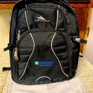 High Sierra Backpack with suspension strap Suspension.